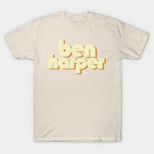 vintage color ben harper T-Shirt